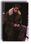 David Duchovny in the sun