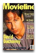 Magazine cover photo of David Duchovny