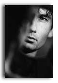 David Duchovny mirror photo