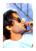 David Duchovny on the phone
