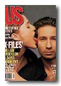 US magazine cover photo of David Duchovny