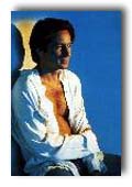 David Duchovny in a white shirt